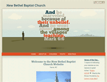 Tablet Screenshot of newbethelharris.org